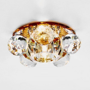 Встраиваемый светильник Ambrella light Desing D1055 BR/CL